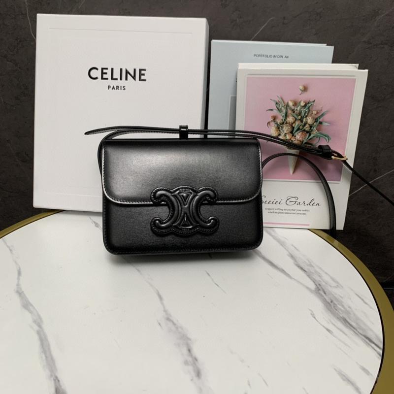 Celine Shoulder Handbag 199233 Black